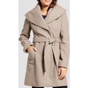 A New Day Wool Wrap Shawl Coat